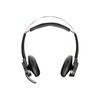 Plantronics - Voyager Focus UC (Poly) - Bluetooth duální (stereo) sluchátko s boom mikrofonem - USB-A aktivní potlačení hluku - 